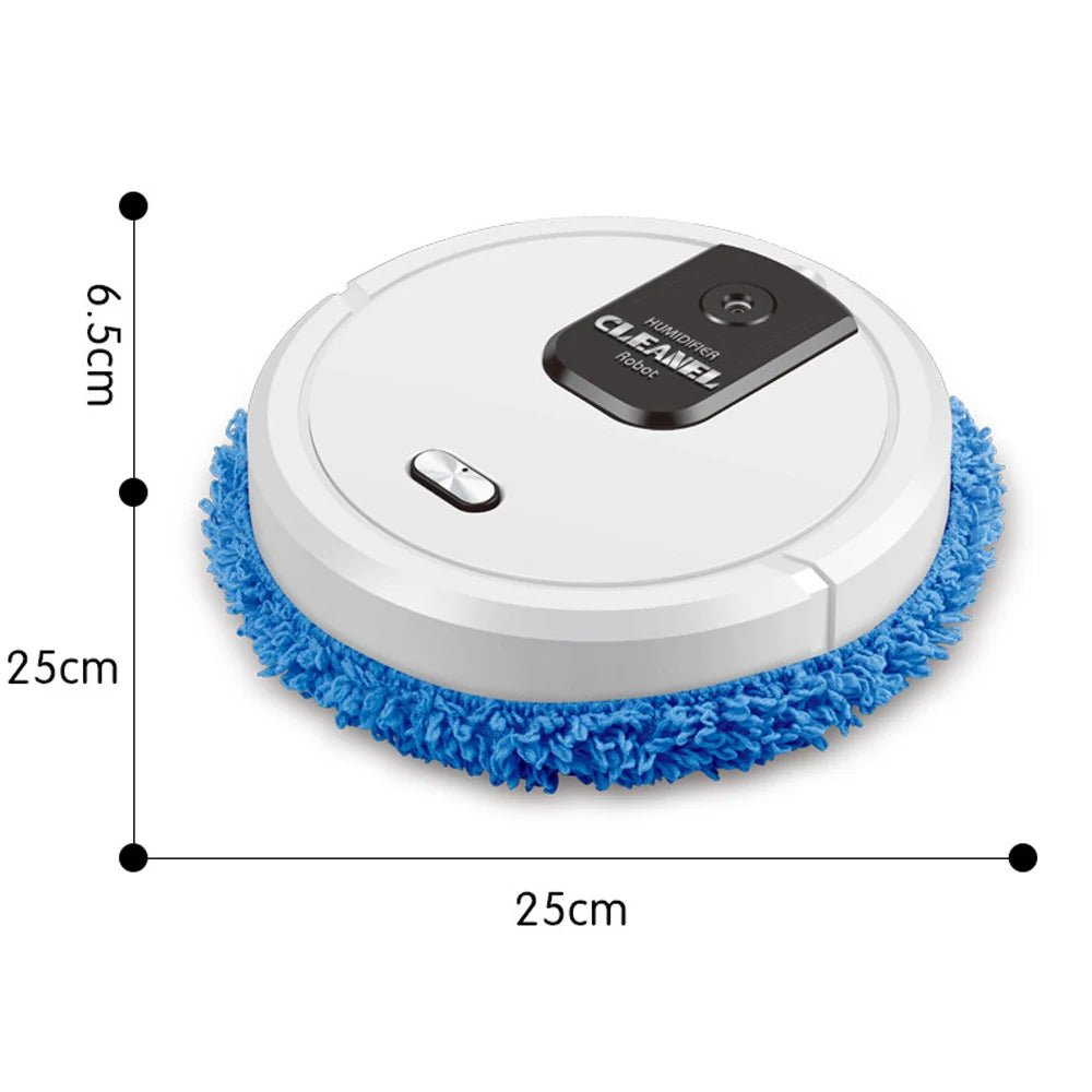 Robot Cleaner Floor Mopping Sweeping Machine 3 In 1 Smart Dust Auto Sweeper USB - silverfoxgoods